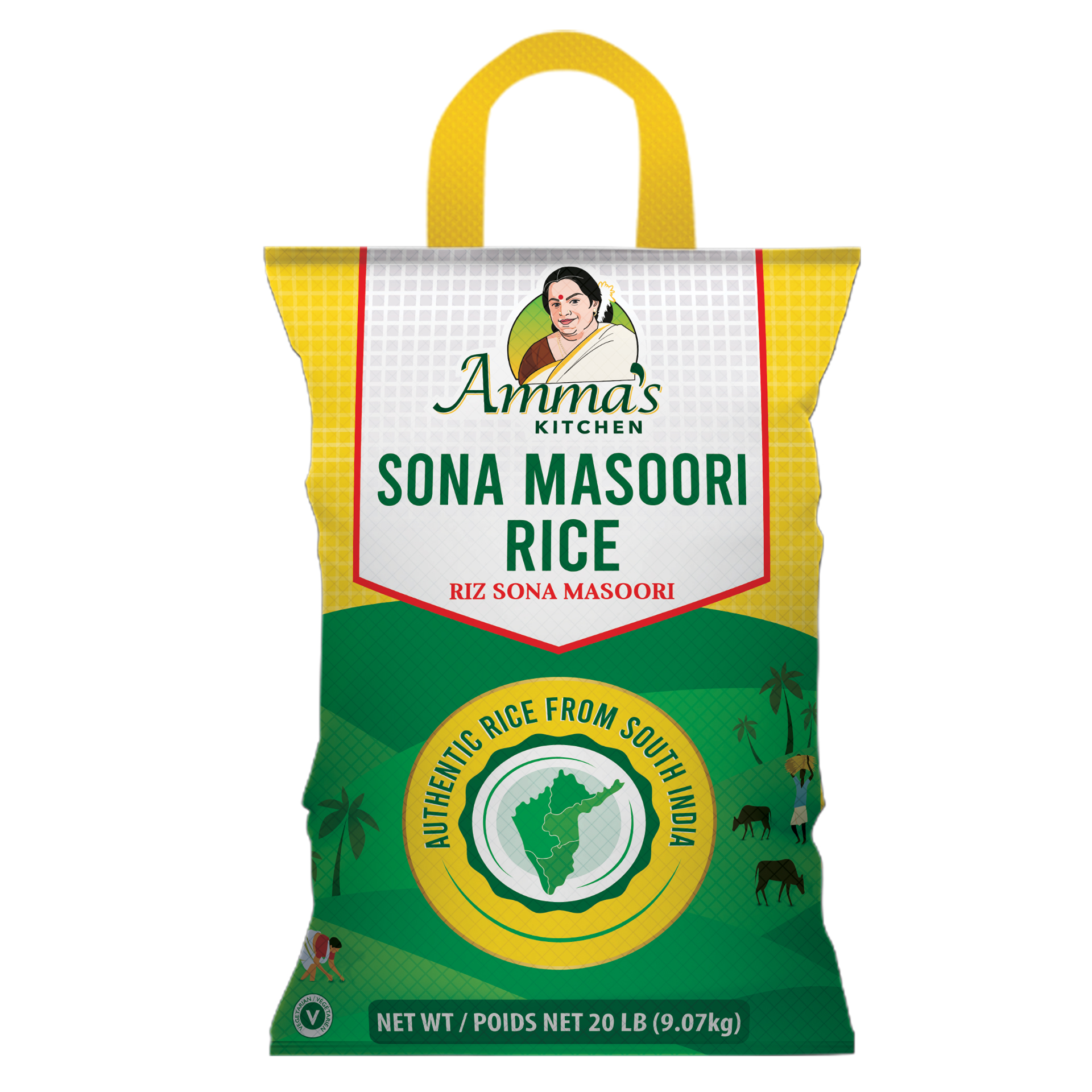 Ak Sona Masoori Rice X Lb