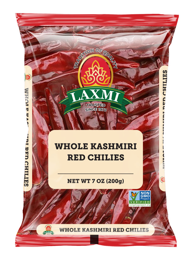 LX. KASHMIRI CHILI WHOLE 20X200 GM