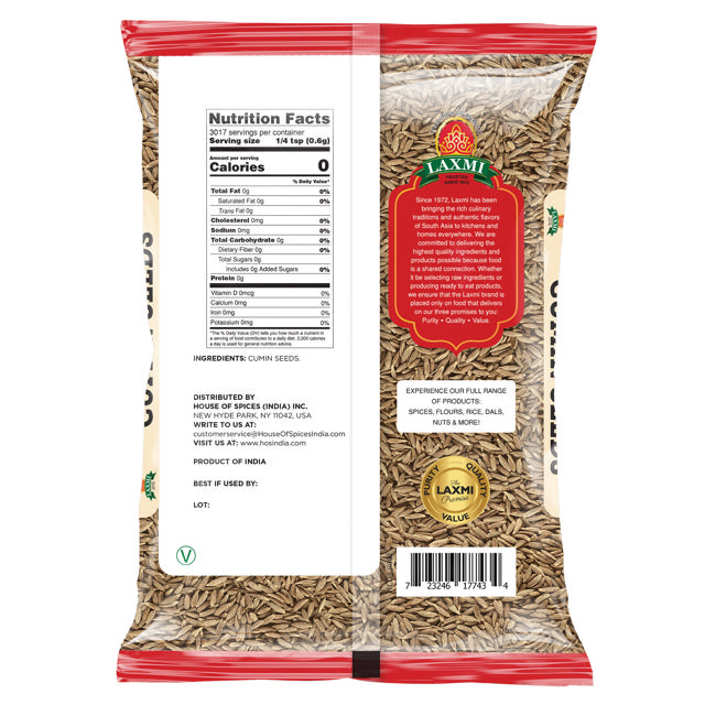 LX. CUMIN SEED 6X4 LB (NONGMO)