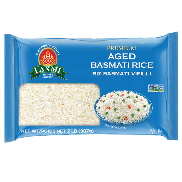 LX. AGED BASMATI RICE 10X2 LB (NONGMO)