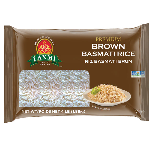 LX. BROWN BASMATI RICE 10X4 LB (NONGMO)