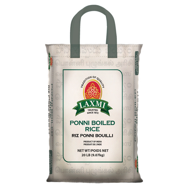 LX. PONNI BOILED RICE 2X20 LB