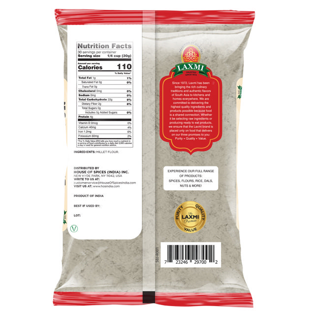 LX. BAJRI FLOUR 20X2 LB (NONGMO)