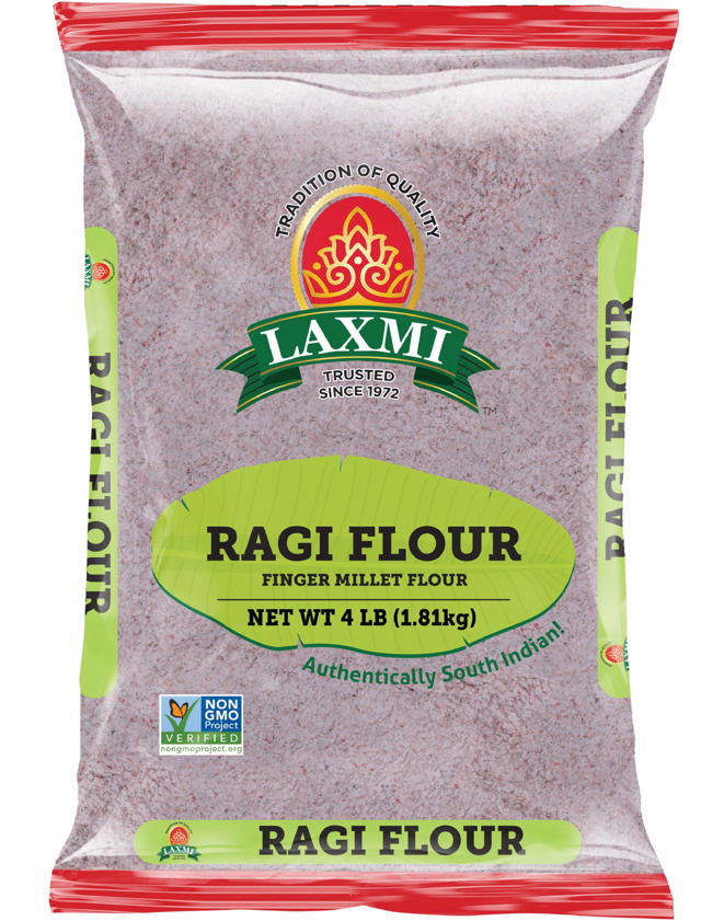 LX. SOUTH INDIAN RAGI FLOUR 10X4 LB (NONGMO)