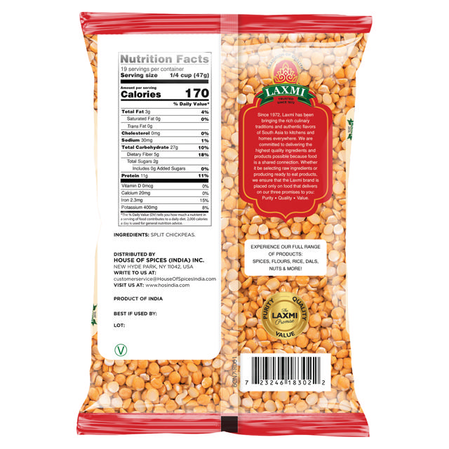 LX. CHANA DAL 20X2 LB