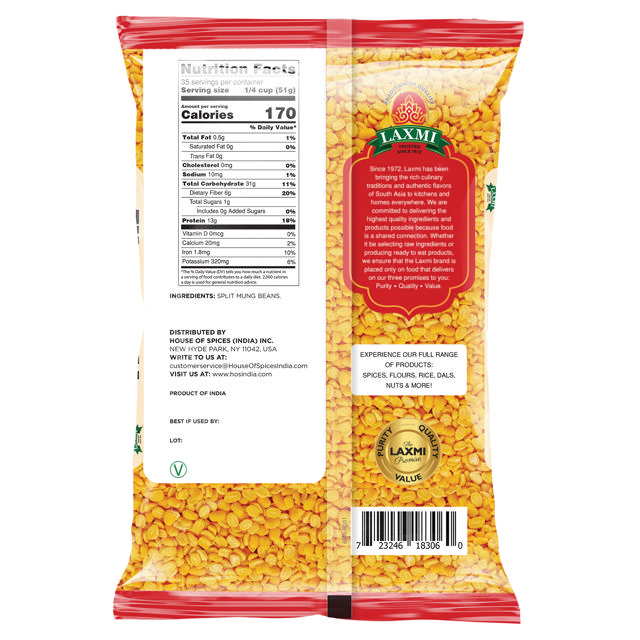 LX. MOONG DAL 10X4 LB