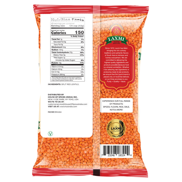 LX. MASOOR DAL 10X4 LB