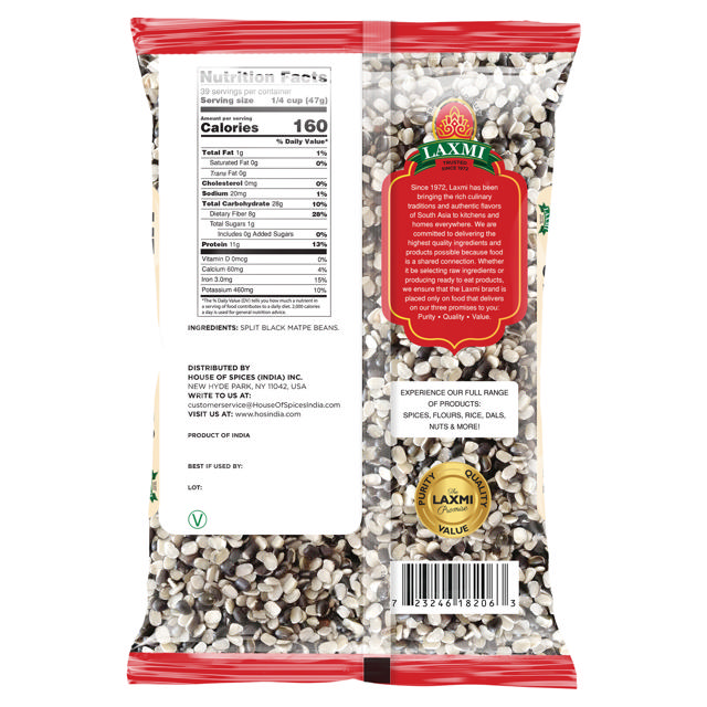 LX. URAD DAL SPLIT 10X4 LB