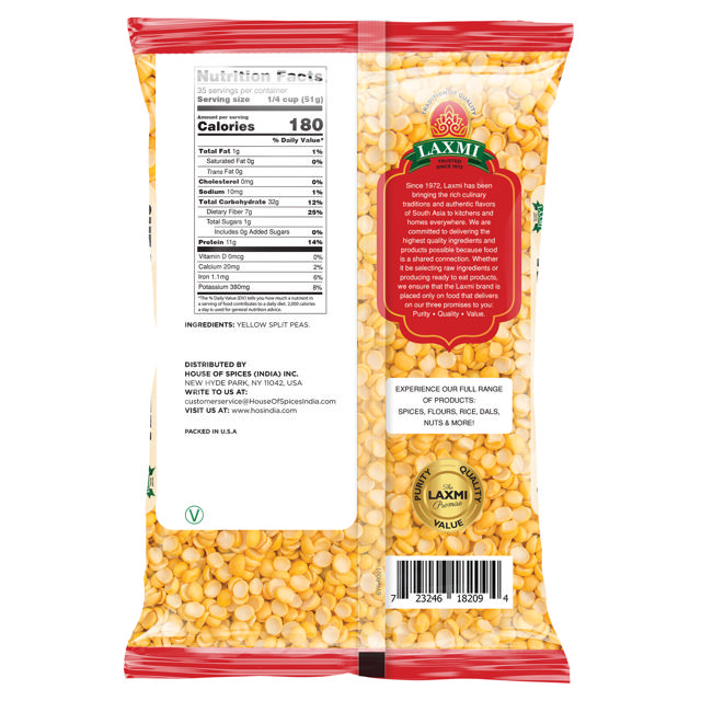 LX. YELLOW SPLIT PEAS 10X4 LB