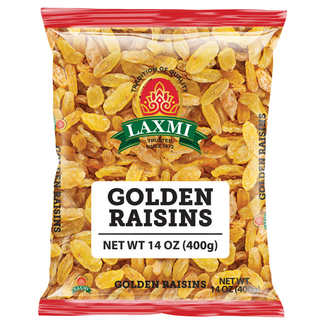 LX. GOLDEN RAISIN 20X400 GM