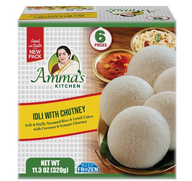 AK. IDLI WITH CHUTNEY (6PCS) 12X320 GM [PS]