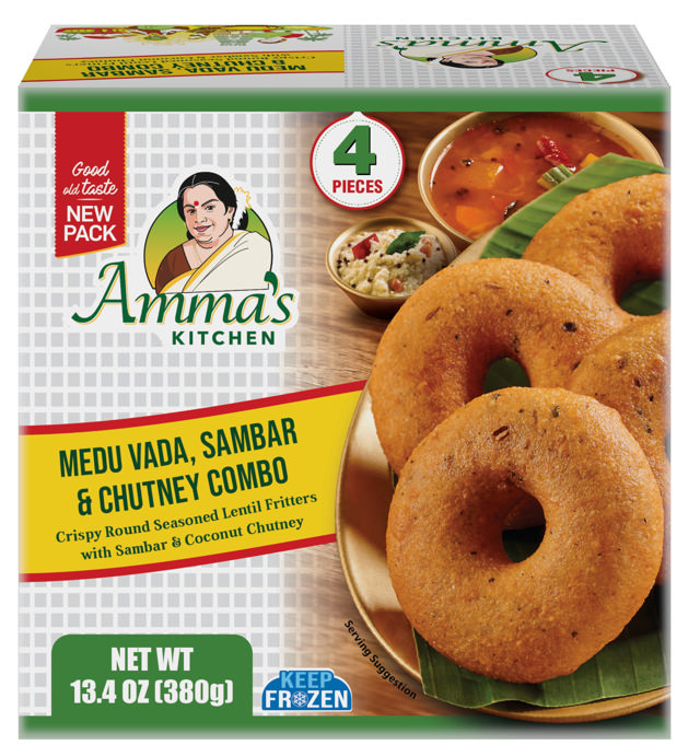 AK. COMBO MEDUVADA SAMBAR CHUTN.(4PCS)12X380GM[PS]