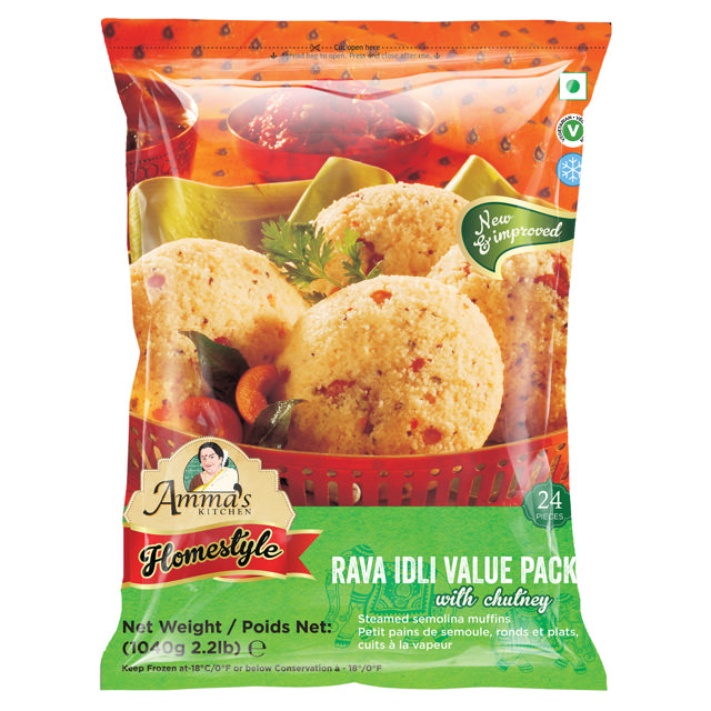 AMMA'S KITCHEN RAVA IDLI BLK 6X24X43 GM [PS]