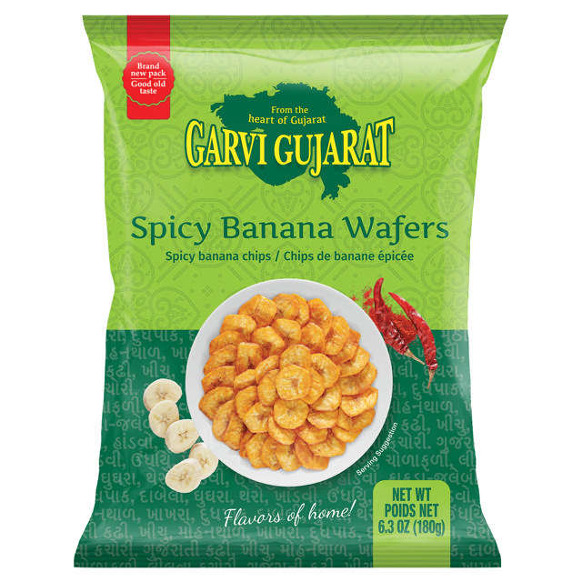 G.G. BANANA CHIPS SPICY 20X180 GM (NP)