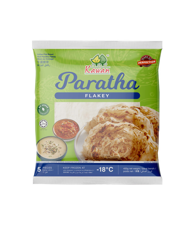 KAWAN LACHA FLACKEY PARATHA 24X5X80 GM NO RTN