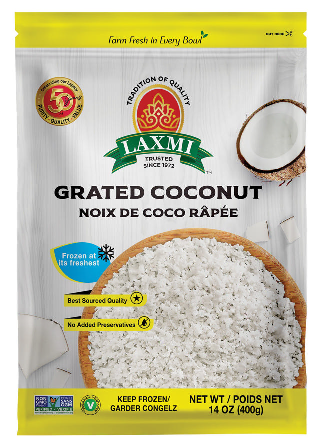 LX. FROZEN GRATED COCONUT 24X400GM (NGMO)