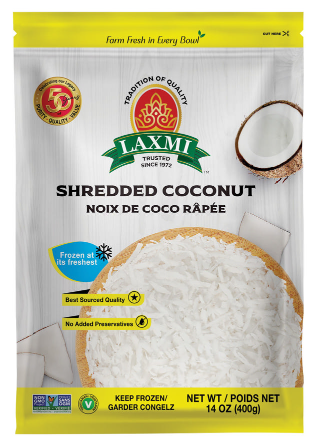 LX. FROZEN SHREDDED COCONUT 24X400 GM (NGMO)