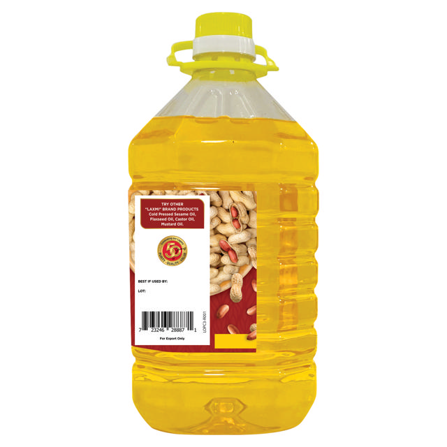 LX. COLD PRESSED PEANUT OIL 4X5 LTR