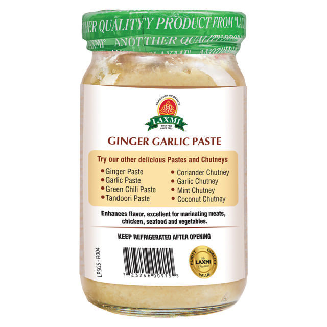 LX. GINGER & GARLIC PASTE 12X8OZ