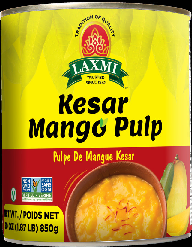 LX. KESAR MANGO PULP 6X850 GM (NONGMO)