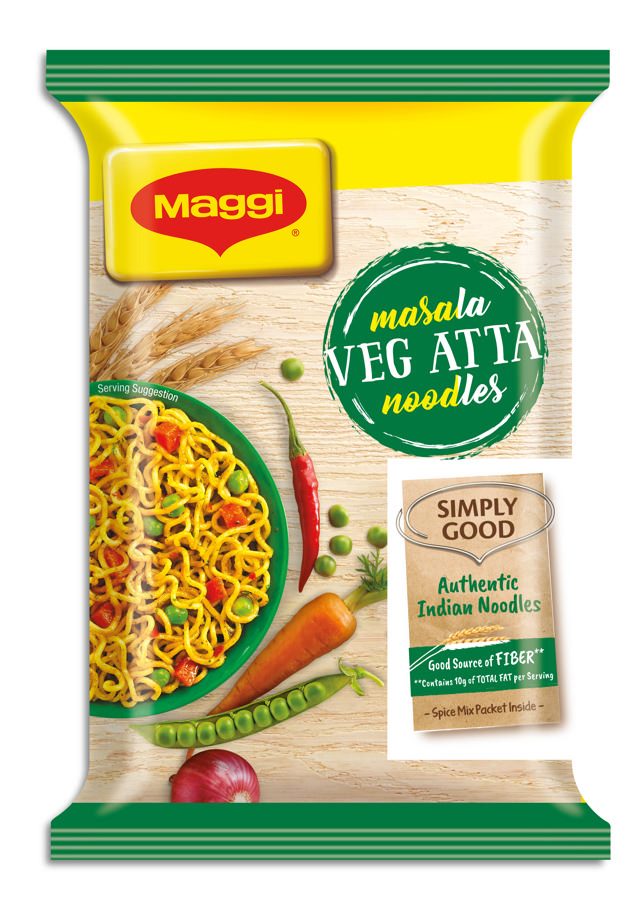 MAGGI VEG. ATTA NOODLES 96X73 GM (EXPORT PACK)