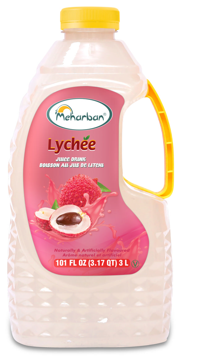 MEHARBAN LYCHEE (PET) 4X3 LT