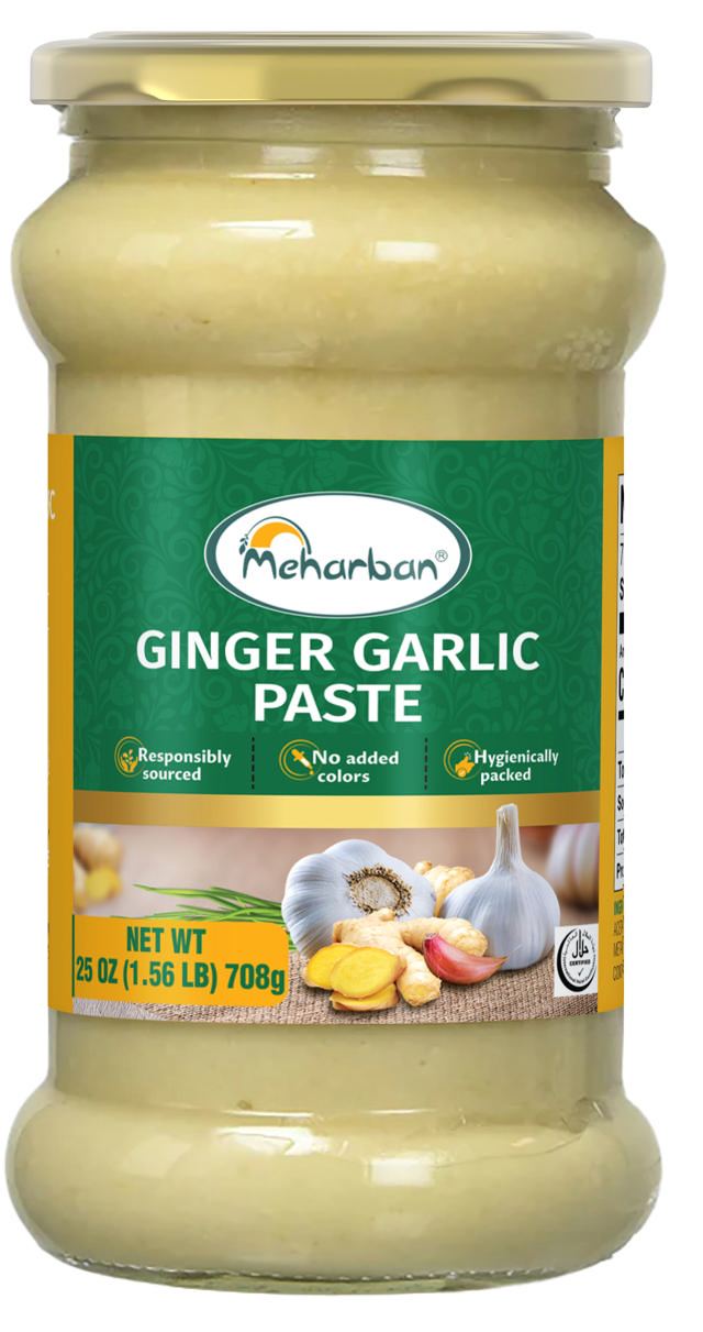 MEHARBAN GINGER GARLIC PASTE 12X708 GM